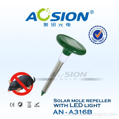 Eco-Friendly Solar Rodent Repeller with LED
